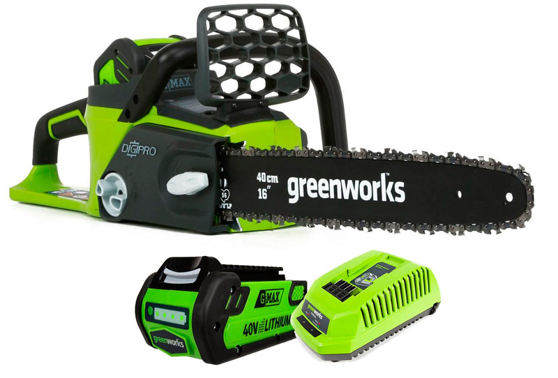„Greenworks GD40CS40“