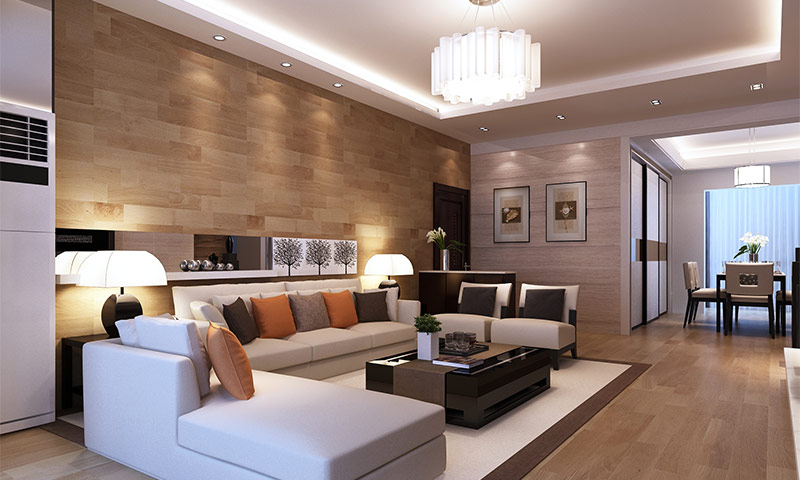 Laminate on the wall in the interior - laying rules, and decoration methods