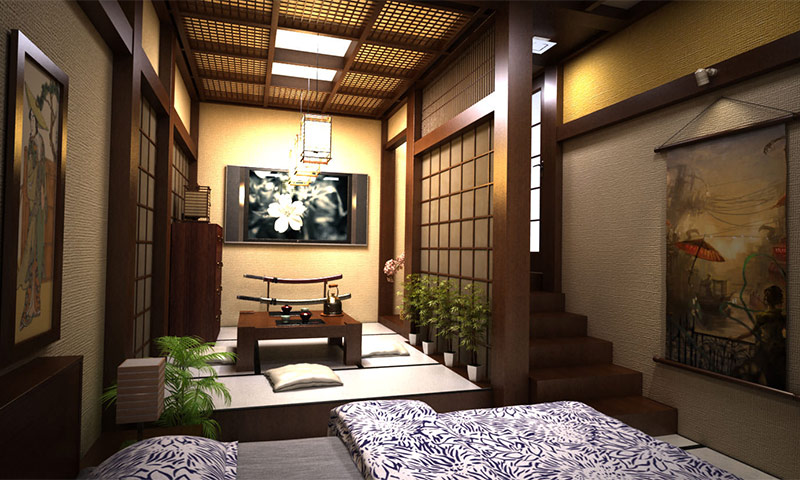 Phong cách Nhật Bản trong nội thất - quy tắc thiết kế