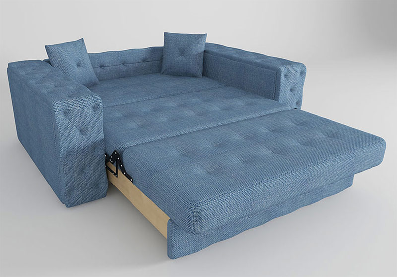 Sofa với cơ chế accordion