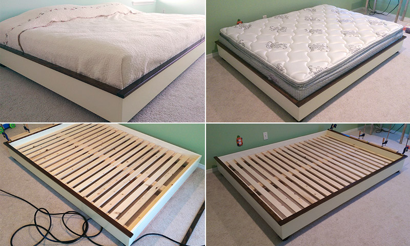 Как да си направим легло, направено от дърво
