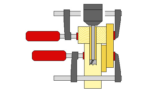Diagrama de montagem da cabeceira