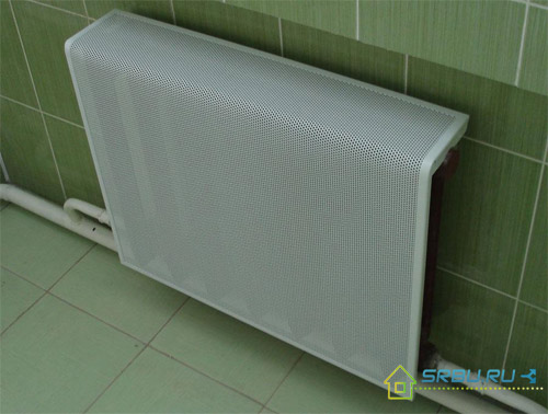 Screened radiator