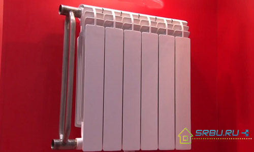 Bimetāla radiatoru īpašības un specifikācijas