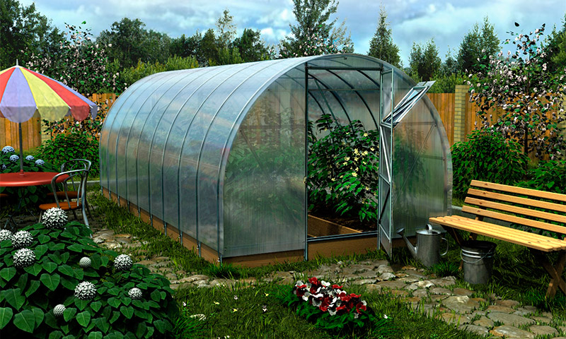 Cellular polycarbonate greenhouses - reviews on its use