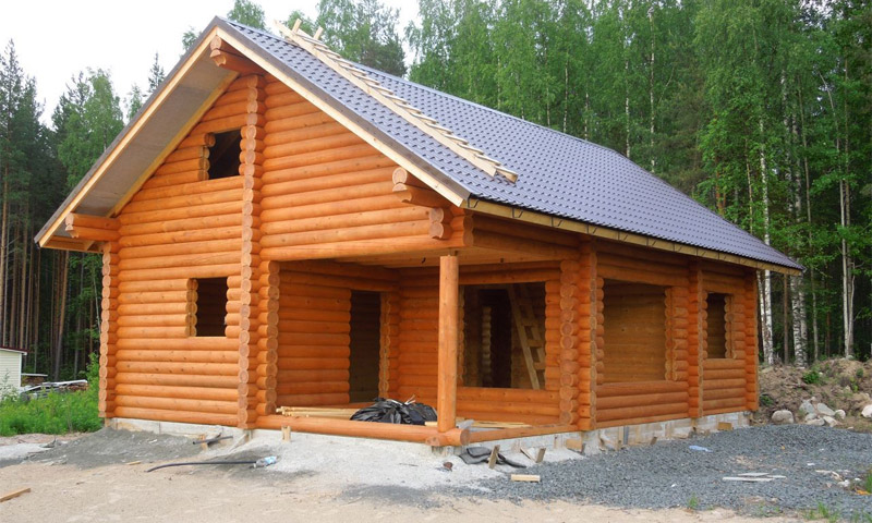 Developer reviews on houses made of logs