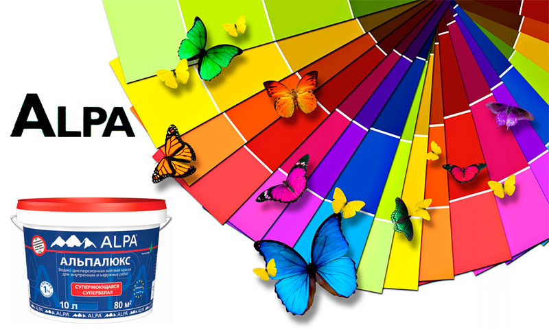 Alpa paint - reviews and its use
