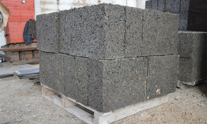 Fűrészpor-beton blokkok és áttekintés azok felhasználásáról