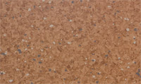 Kommersiell homogen linoleum - brun