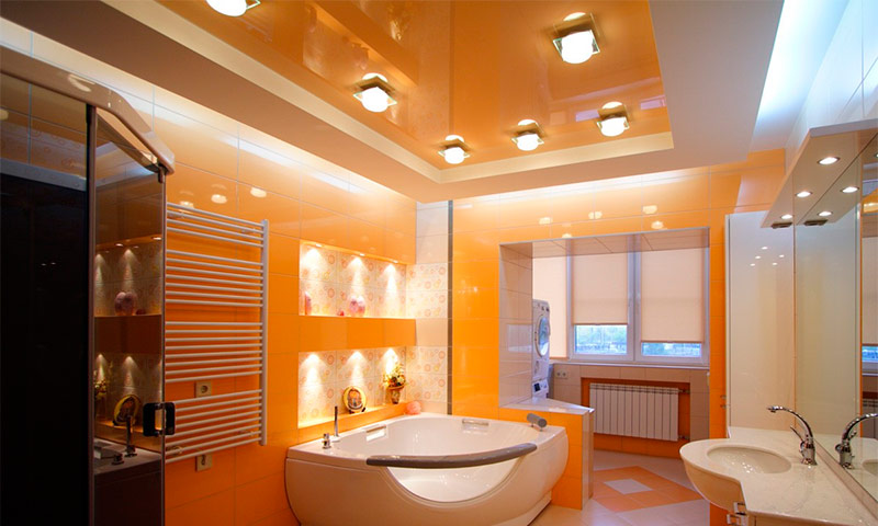 suspended ceiling in the bathroom types of pros and cons
