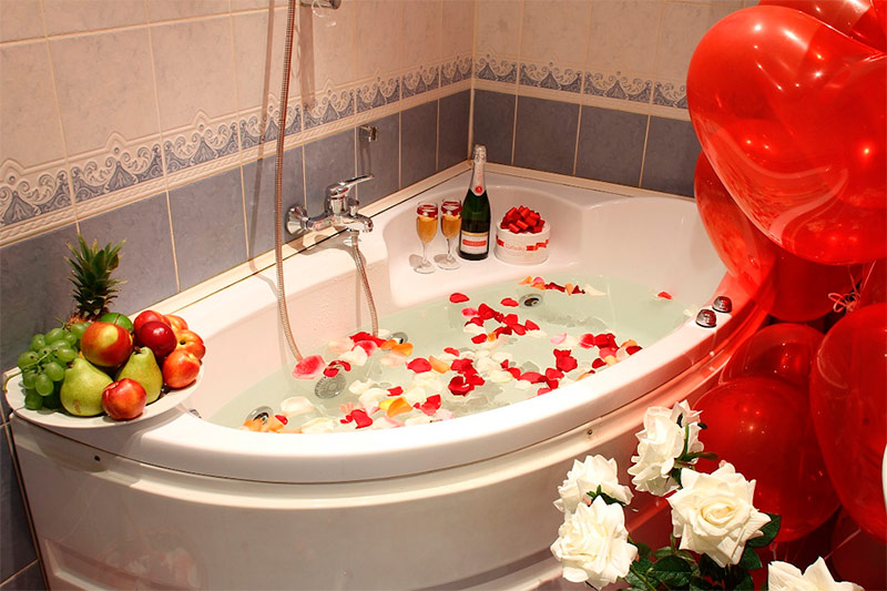 Романтично купатило