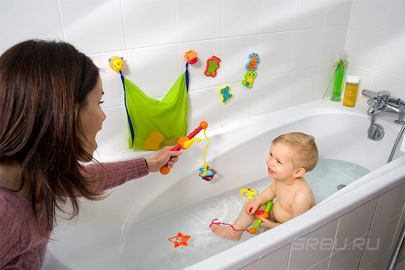อาบน้ำและทารก