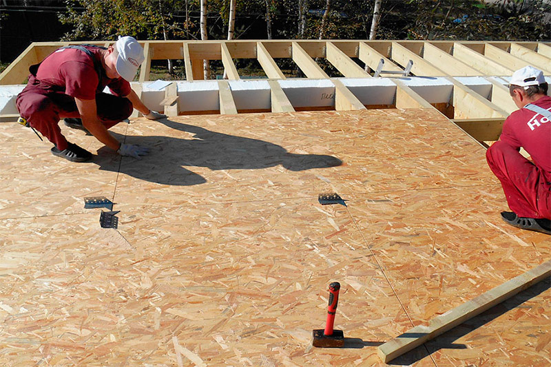 OSB gebruiken als basis voor dakbedekking
