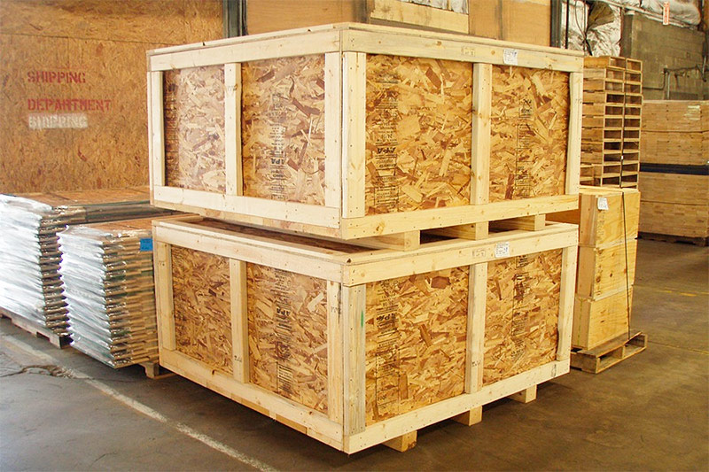 Container from OSB