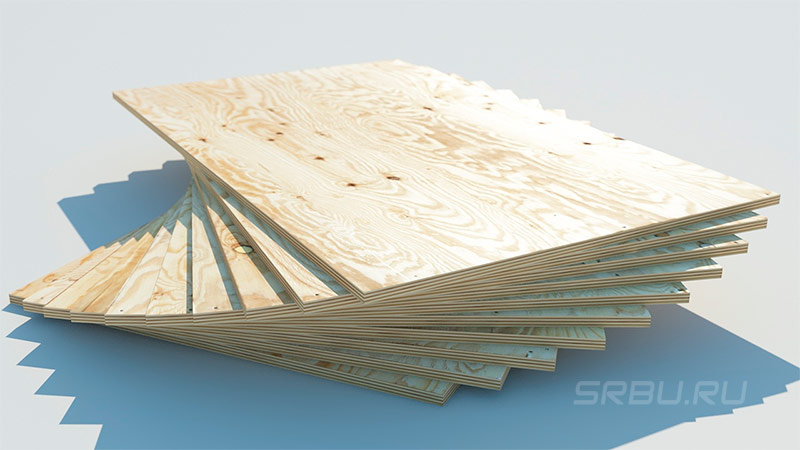 Softwood plywood