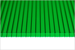 Groen polycarbonaat