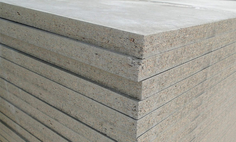 Technische kenmerken en gebruik van cementgebonden spaanplaat