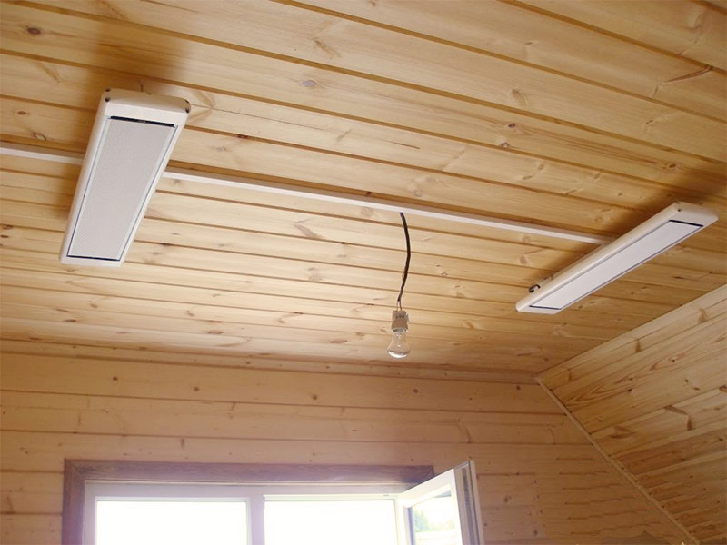 IR-värmare för tak