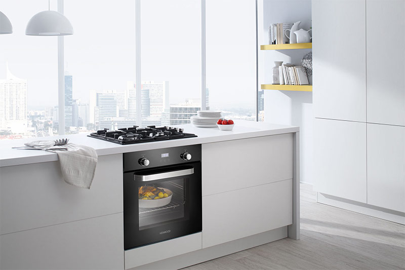 Gas built-in oven
