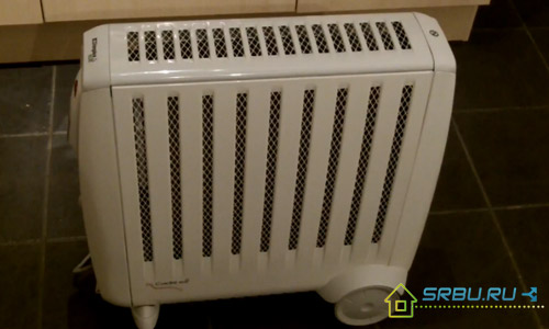 Radiator with a protective cover