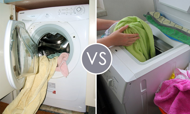 Wat is de beste wasmachine aan de voorkant of aan de bovenkant?
