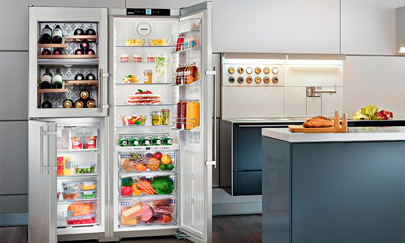 Typer och typer av kylskåp för hemmabruk